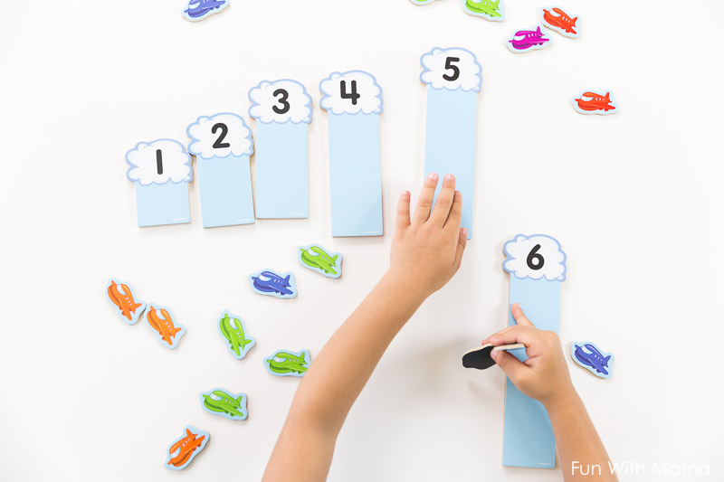 how to teach child numbers and number recognition