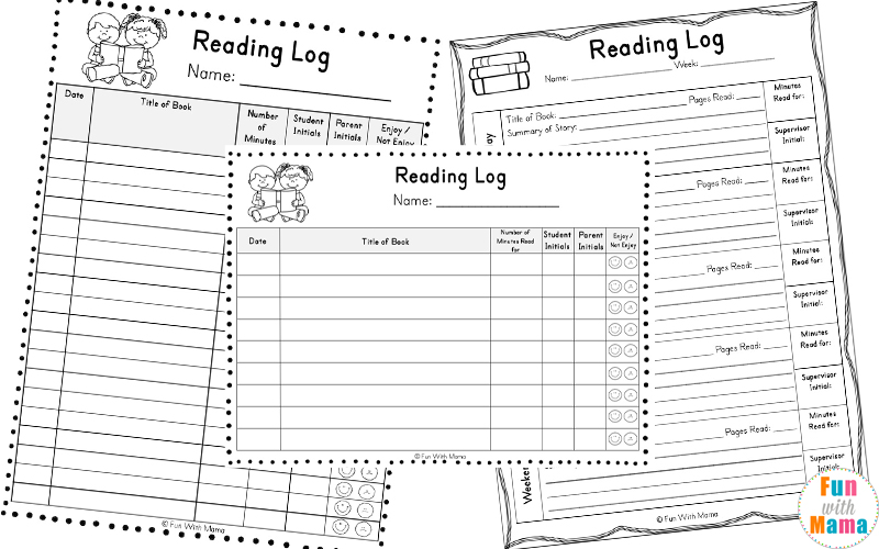 reading-log-pdf-and-book-report-templates-fun-with-mama