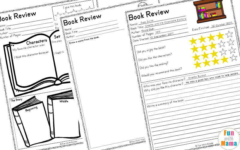 book review template