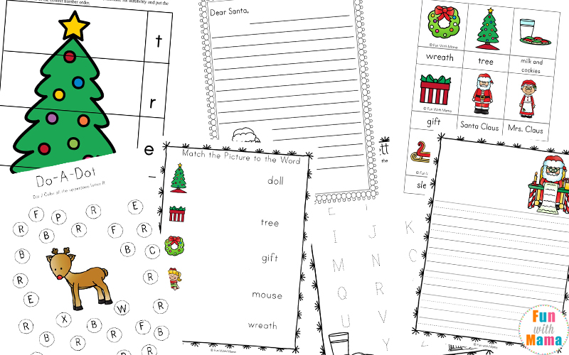 Christmas worksheets pdf