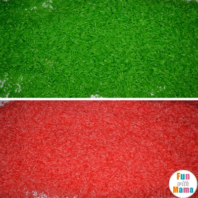 how to make colored rice 3