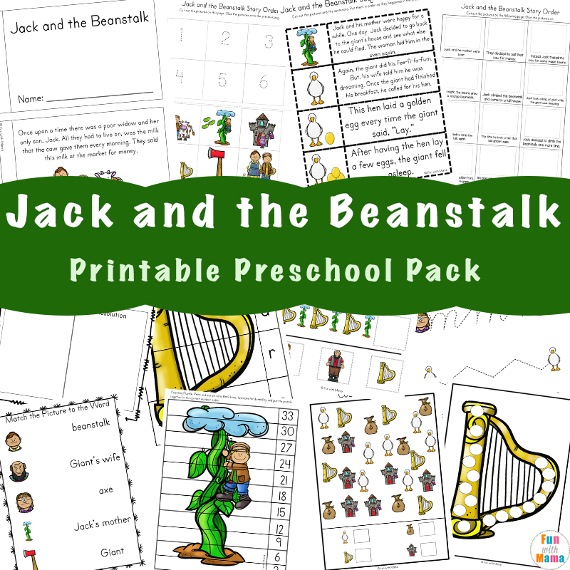 jack and the beanstalk activities