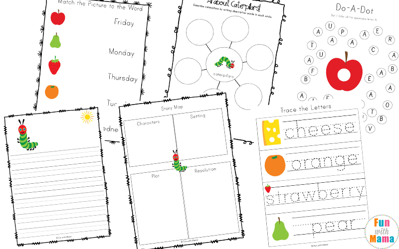 the very hungry caterpillar preschool lesson plans