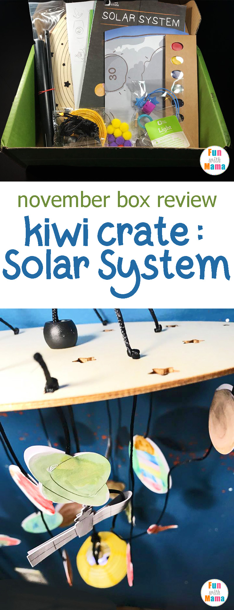 November Box Review Kiwi Crate Solar System