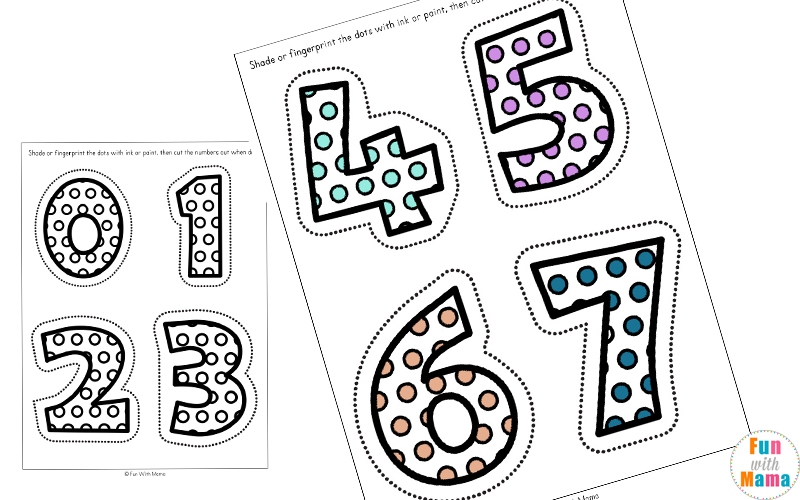 Help Kids Learn Numbers With These Fun Printables - Fun with Mama