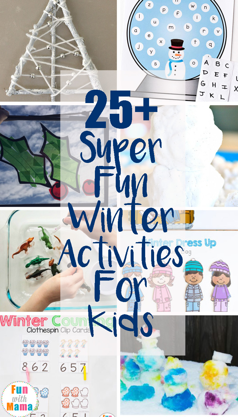 30+ Preschool Winter Crafts to Try When It's Chilly - Fun-A-Day!