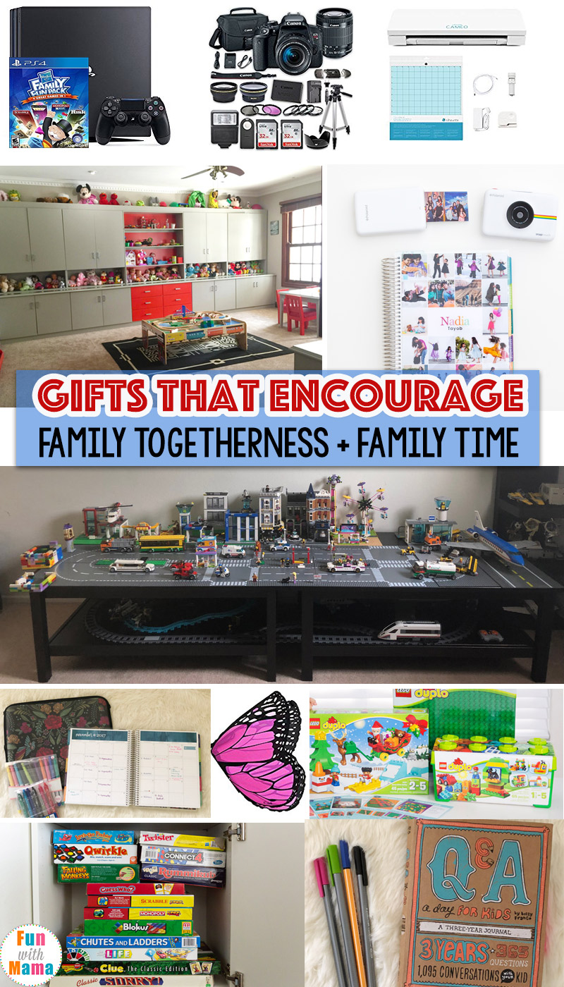 Family Gift Ideas That Encourage Family Time - Fun with Mama