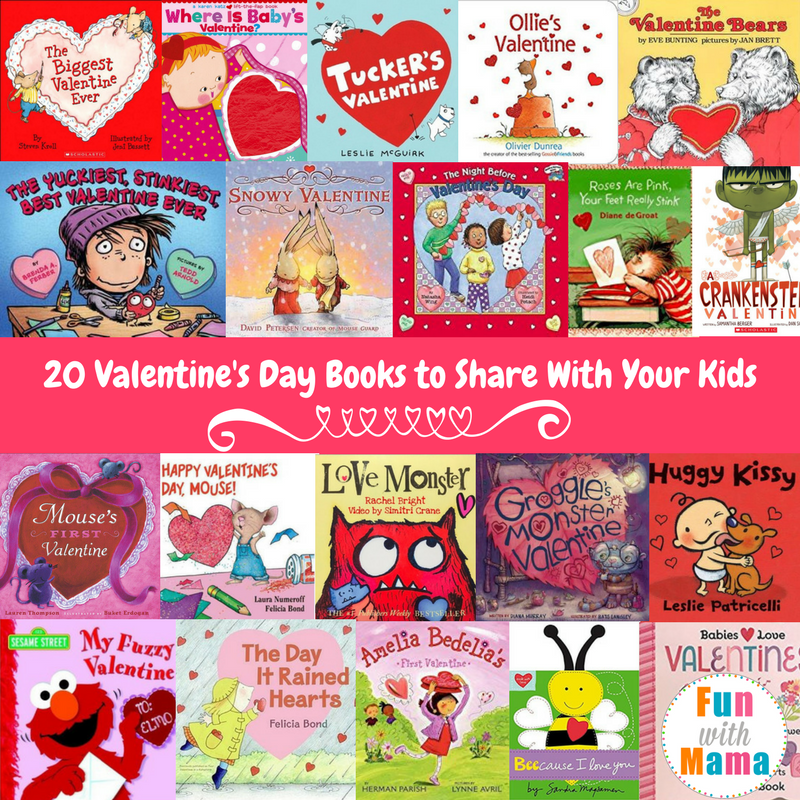 20+ Valentine's Day Books For Preschoolers Toddlers & Elementary Students -  Fun with Mama
