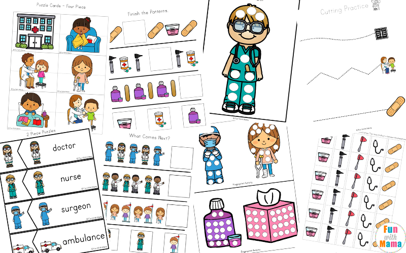 Community Helpers Thematic Unit Activities And Printables