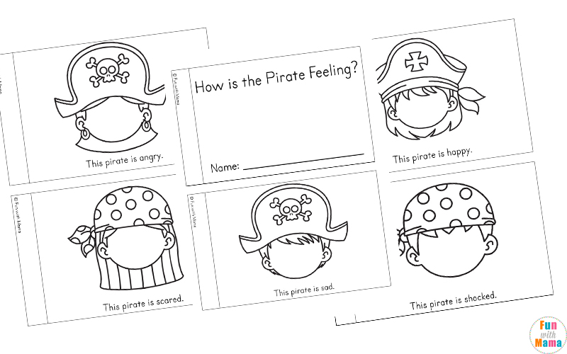 Pirate coloring games and activities for kids