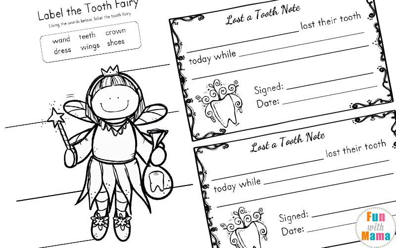 tooth fairy letter