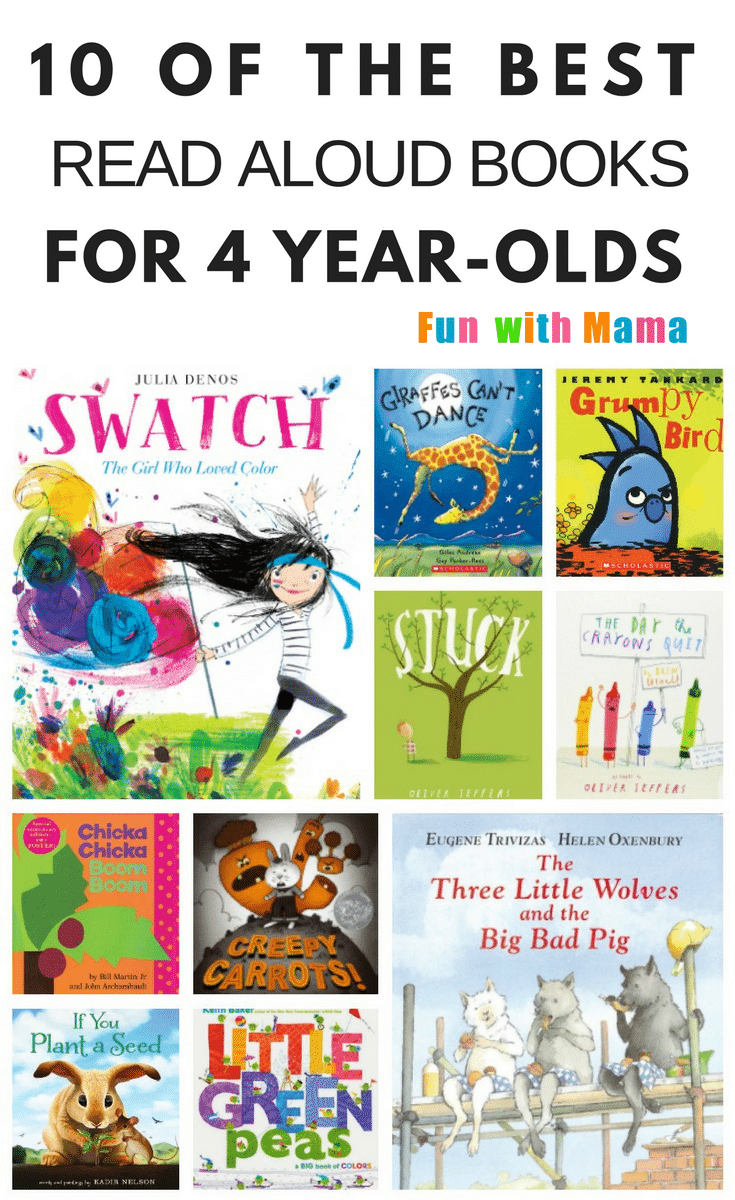 10 Best Books For FourYearOlds To Read With You