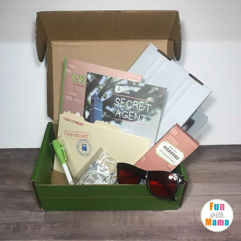 Kiwi Crate January Review: Become A Secret Agent