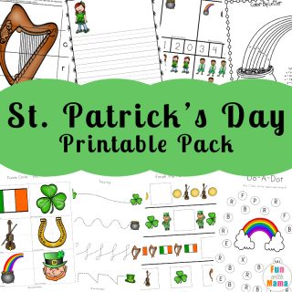 St Patrick's day coloring pages
