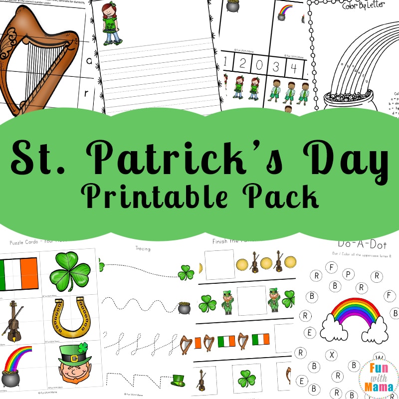 St Patrick's day coloring pages