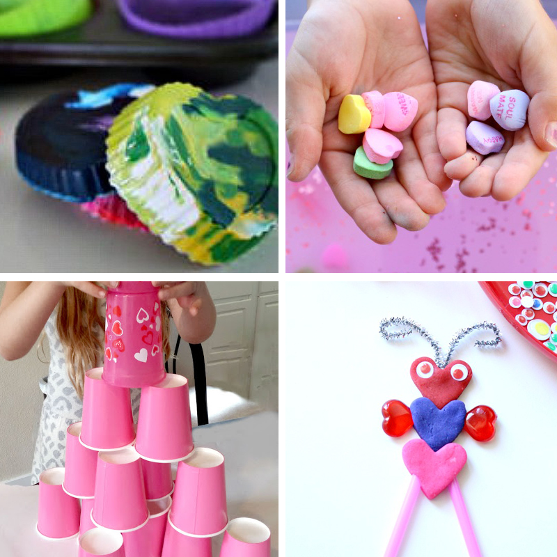 50+ Valentine's Day Activities For Preschoolers. Kids will love these Valentine and Love themed activities including sensory, crafts, STEM and more. 