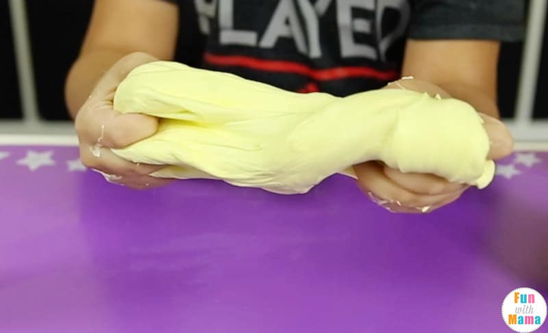 How To Make Butter Slime Recipe - Fun with Mama