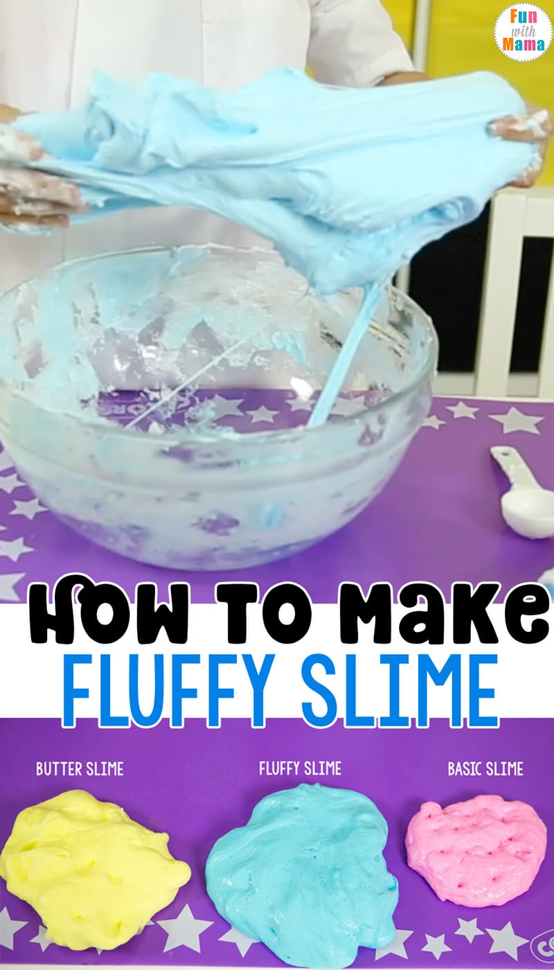 Super Fluffy Slime Recipe! - The Imagination Tree