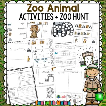 activities for preschoolers on zoo