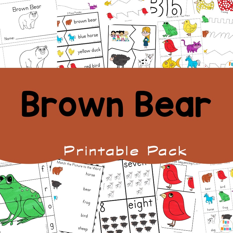 Brown Bear Brown Bear What Do You See Printable