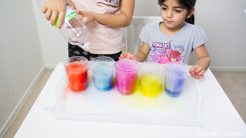 baking soda and vinegar experiment