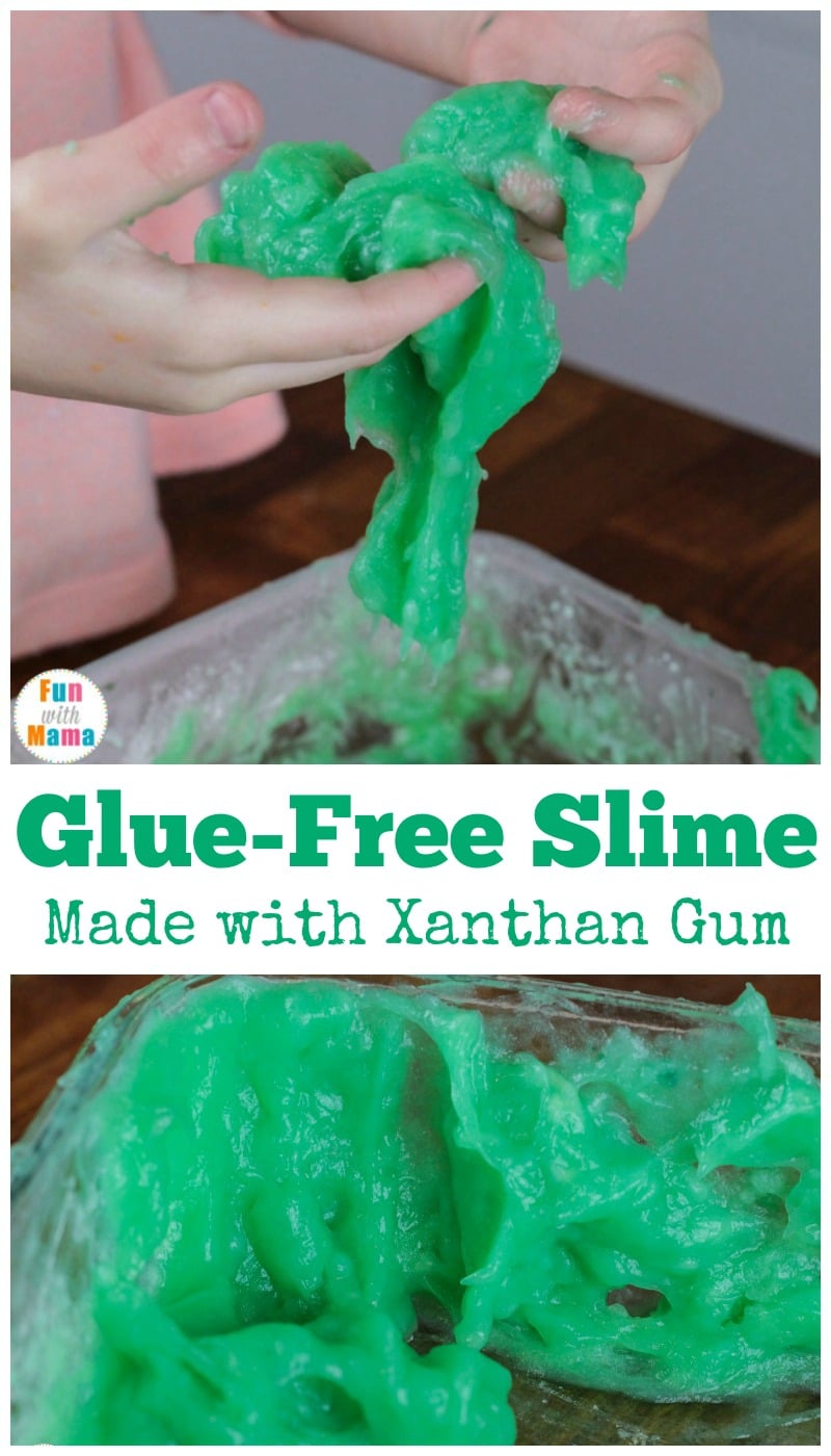 how to make Xanthum gume slime recipe