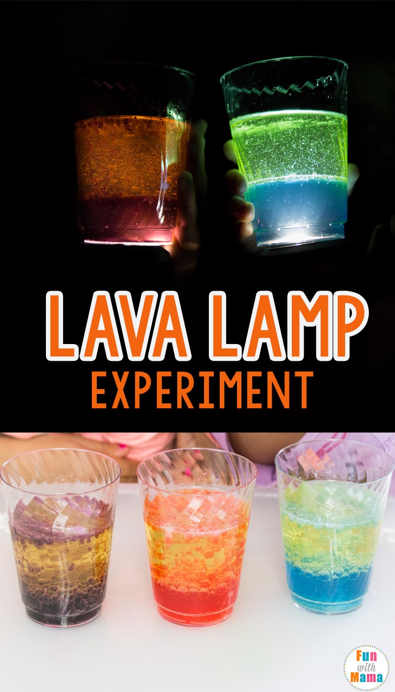 lava lamp science experiment