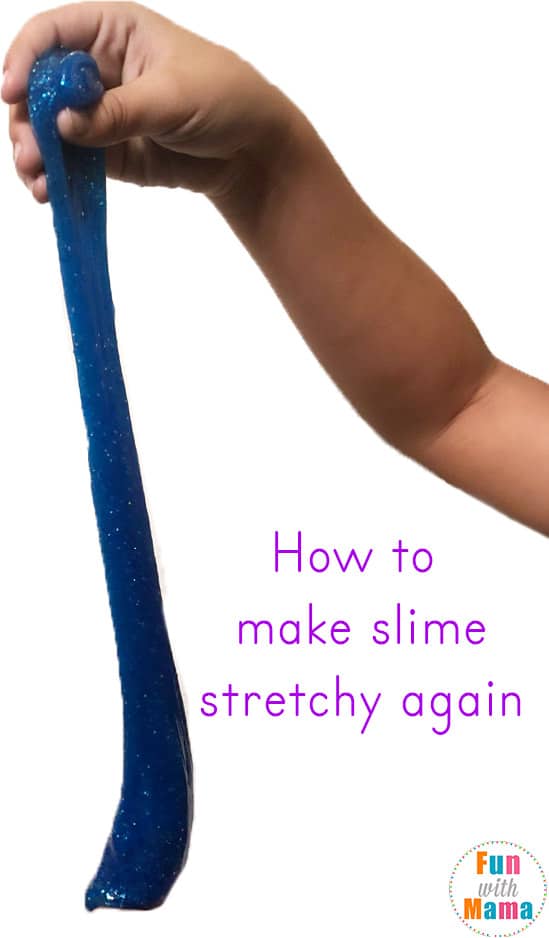 how to make your slime stretchy