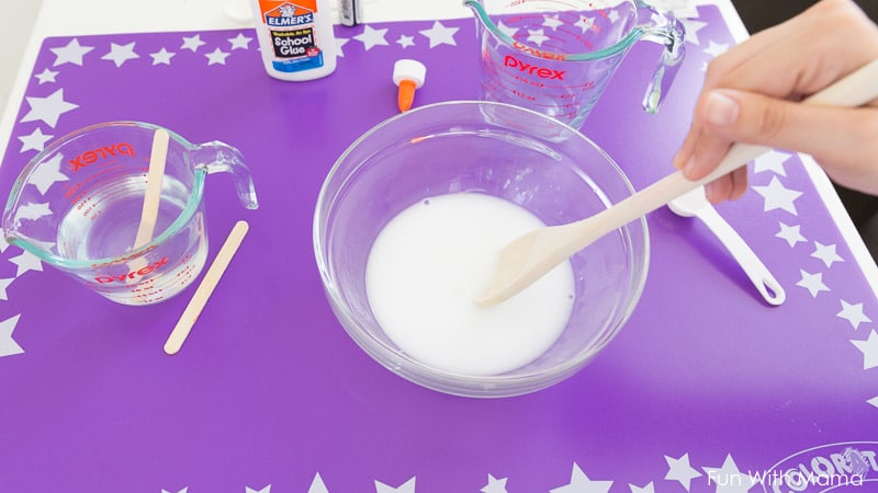 how to make slime with elmers glue