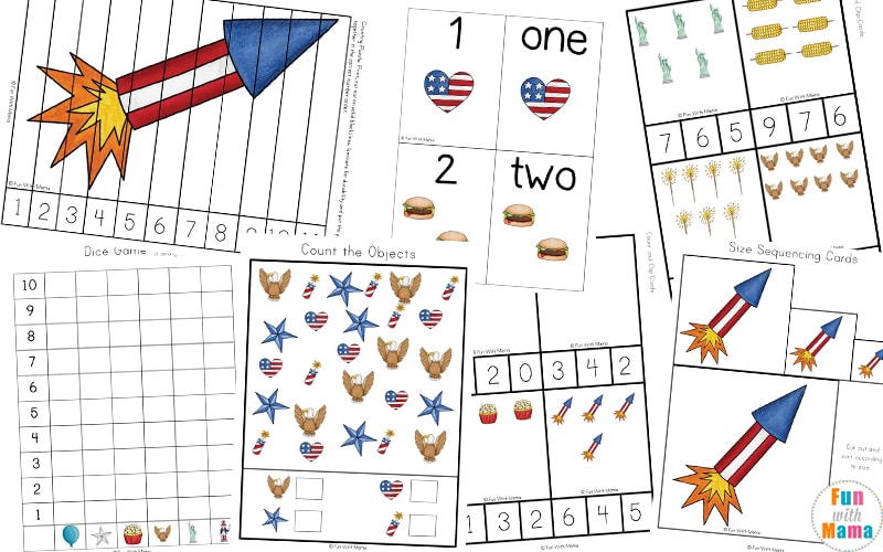 4th of July preschool activities