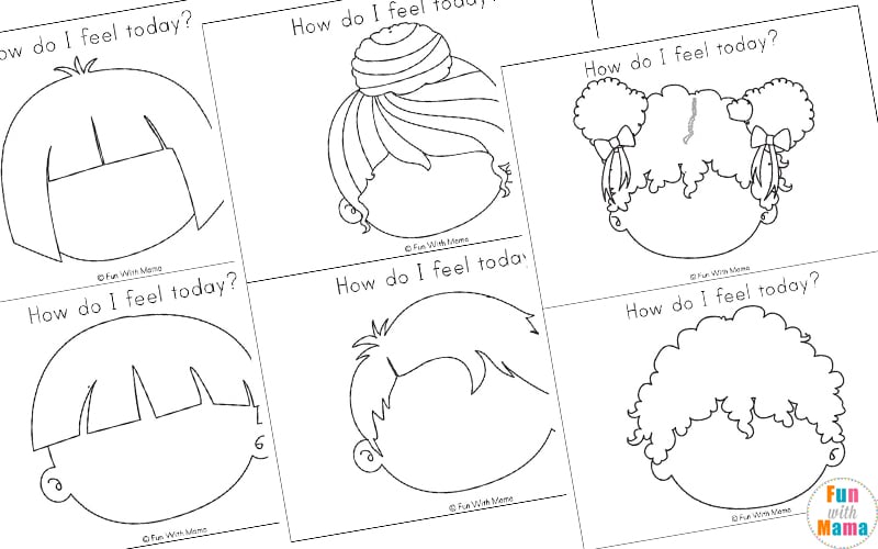 Preschool Feelings Chart Printable