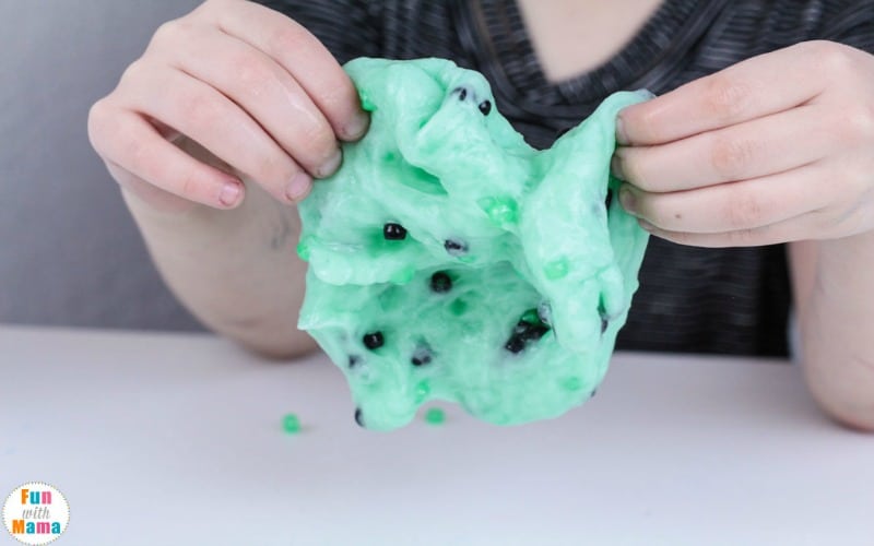 How To Make Crunchy Slime - Little Bins for Little Hands