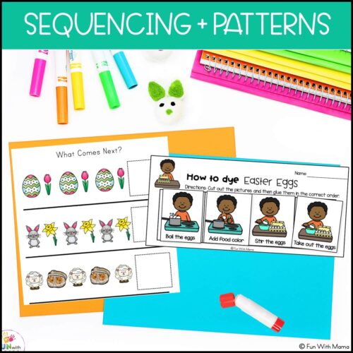 Easter Activities For Toddlers and Preschool Printables - Fun with Mama