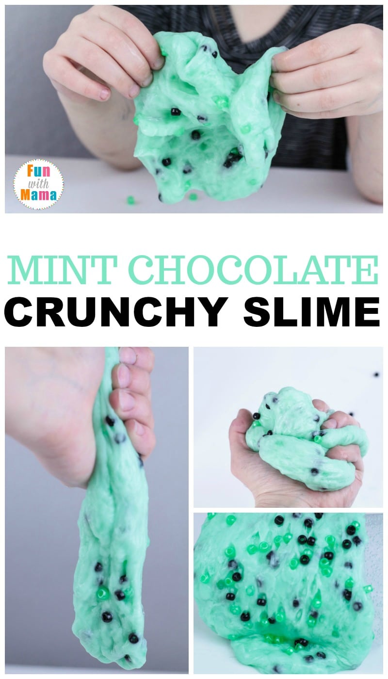 How to make crunchy slime recipe - Fun with Mama