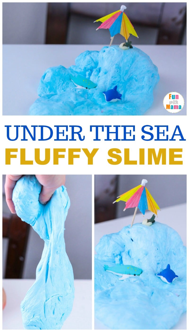With this fluffy slime recipe you will learn how to make fluffy slime without borax.