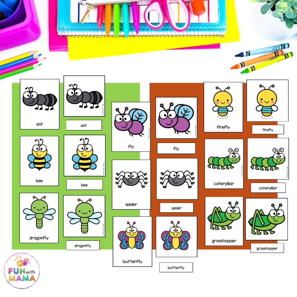 18 Three Part Cards