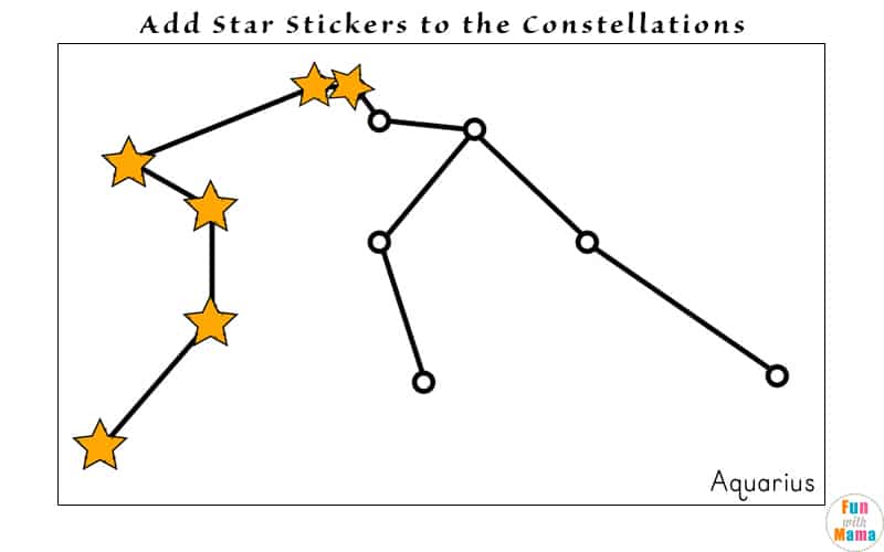constellations in the sky