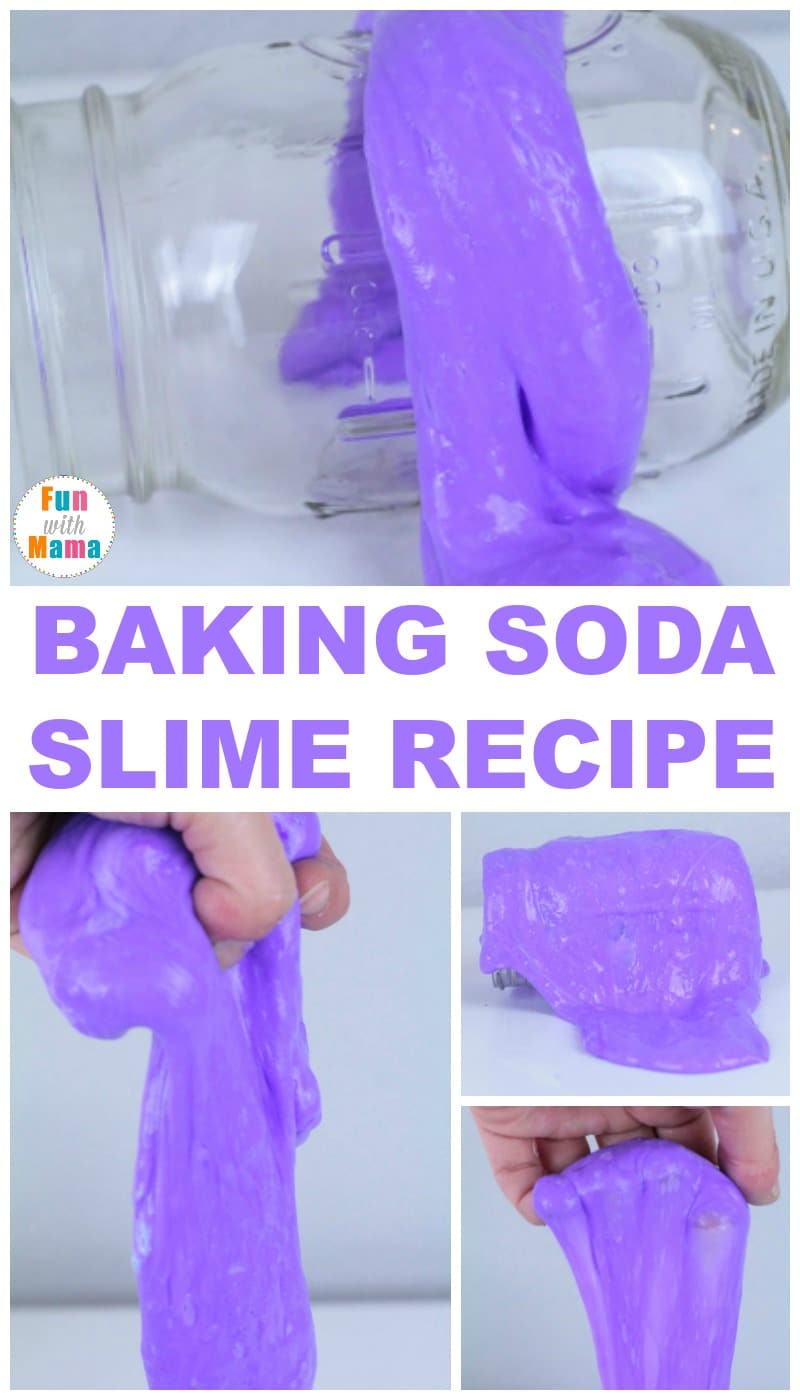 How to make baking soda slime with baking soda slime recipe