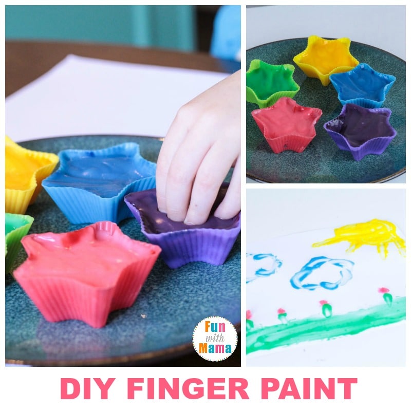 Homemade Paint Recipes Safe for Babies and Toddlers ~ Learn Play