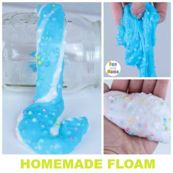 Daiso Clay Slime Recipe - Fun with Mama