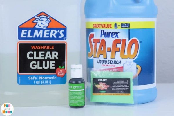 How To Make Glow In The Dark Slime - Fun with Mama