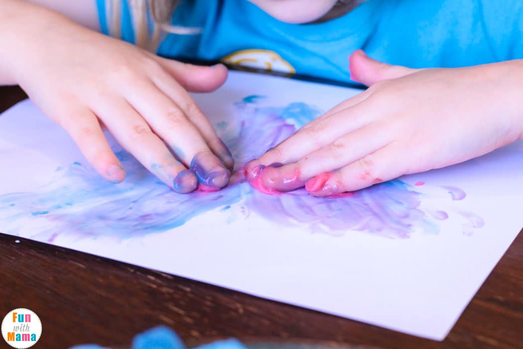 Baby Safe Paint - Homemade Paint - Fun with Mama