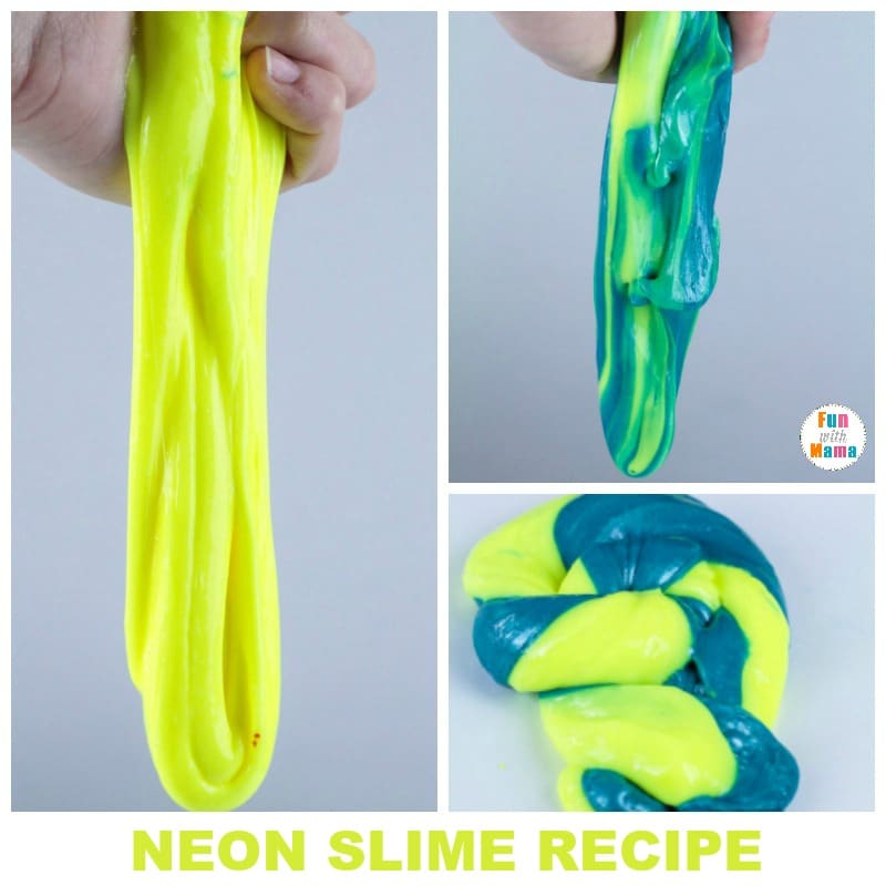 neon slime recipe