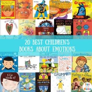 20 Books About Feelings For Kids - Fun with Mama