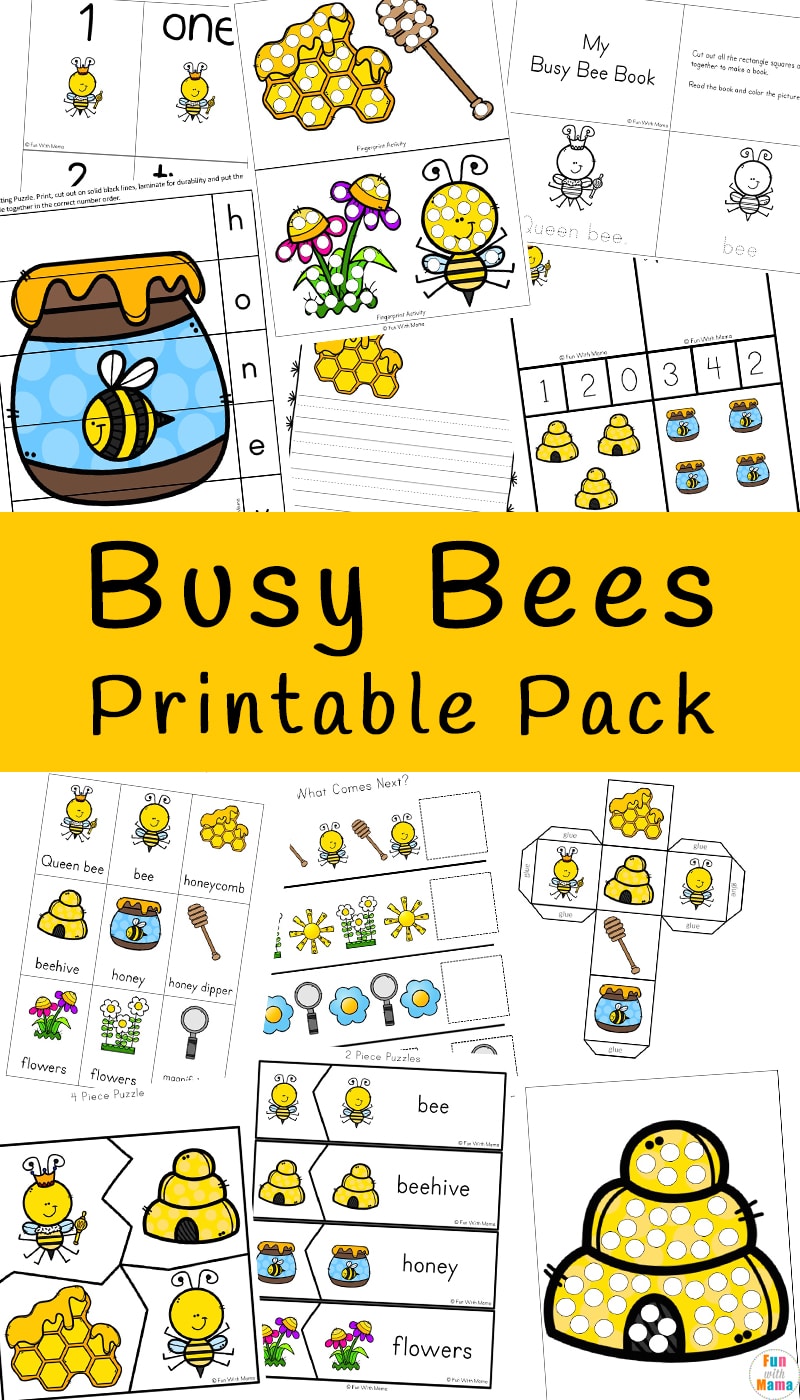 Bumble Bees Activities Fun with Mama