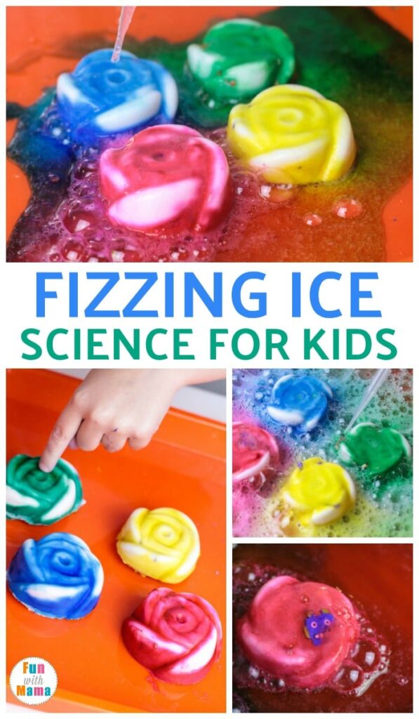 easy science project for kids fizzing ice
