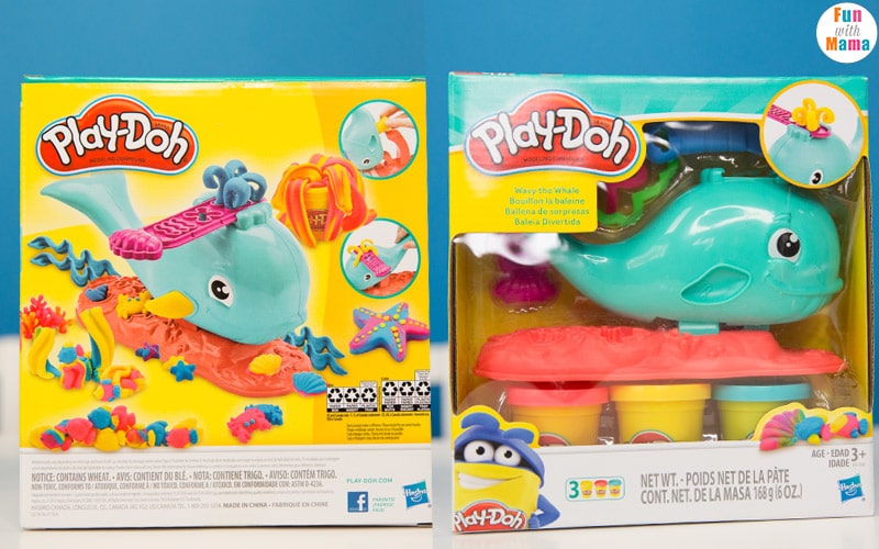 New Play Doh Sets - Cranky The Octopus + Wavy The Whale Playset