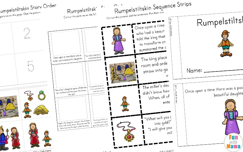 rumpelstiltskin storytelling activities