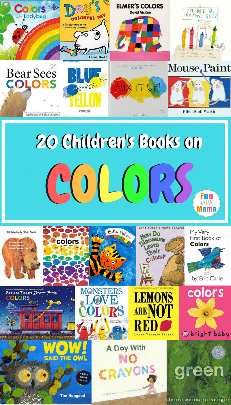 20 Children's Books about Colors! - Fun with Mama