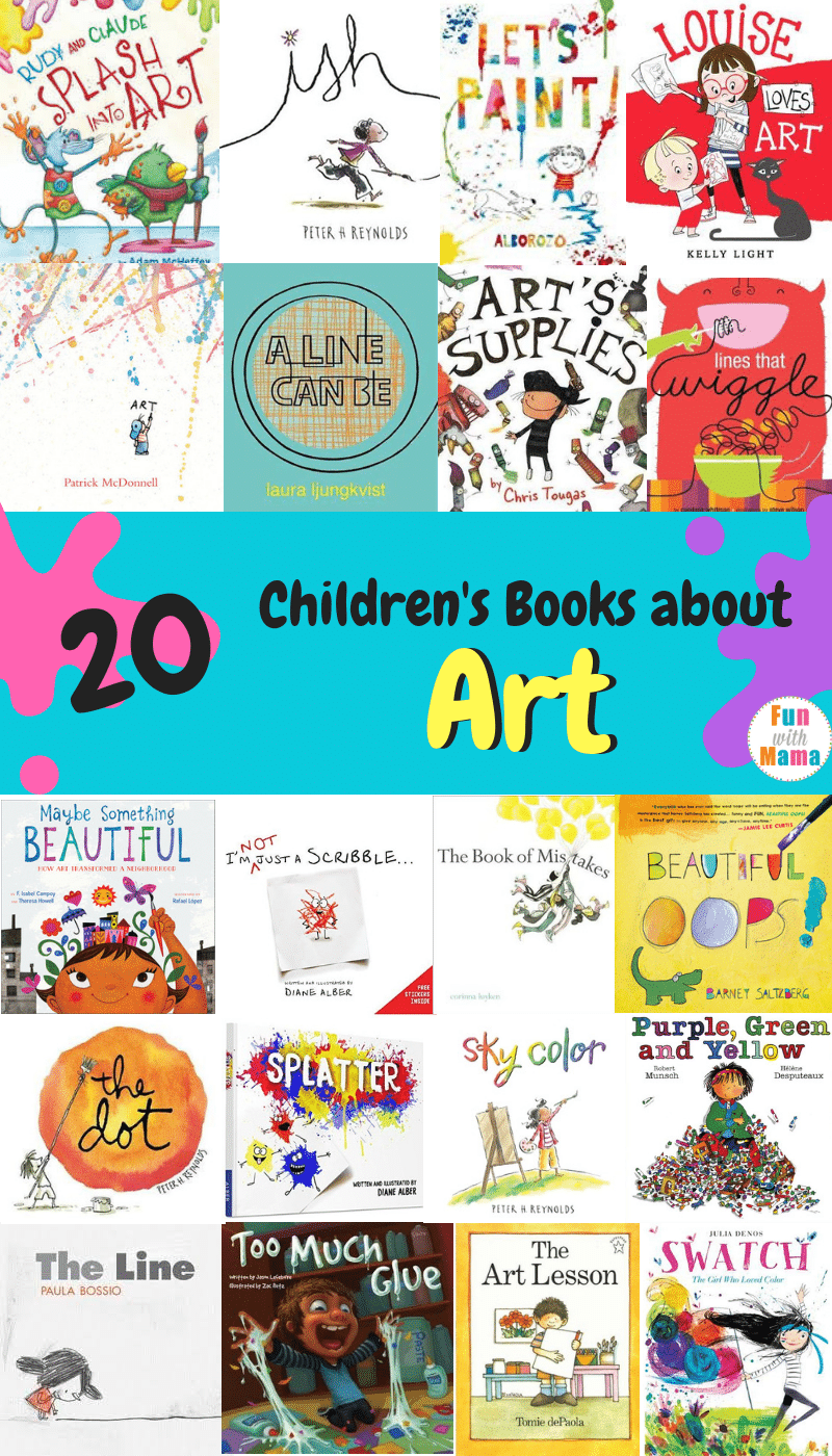 Art Books to Inspire Preschoolers - Play to Learn Preschool Preschool